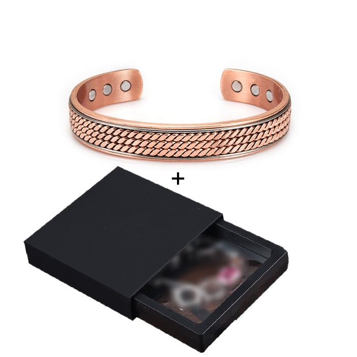 TWISTED COPPER BRACELET