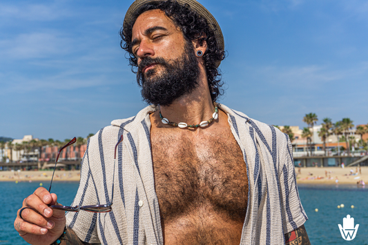 Coconut & Shell Hawaiian Surfer Choker