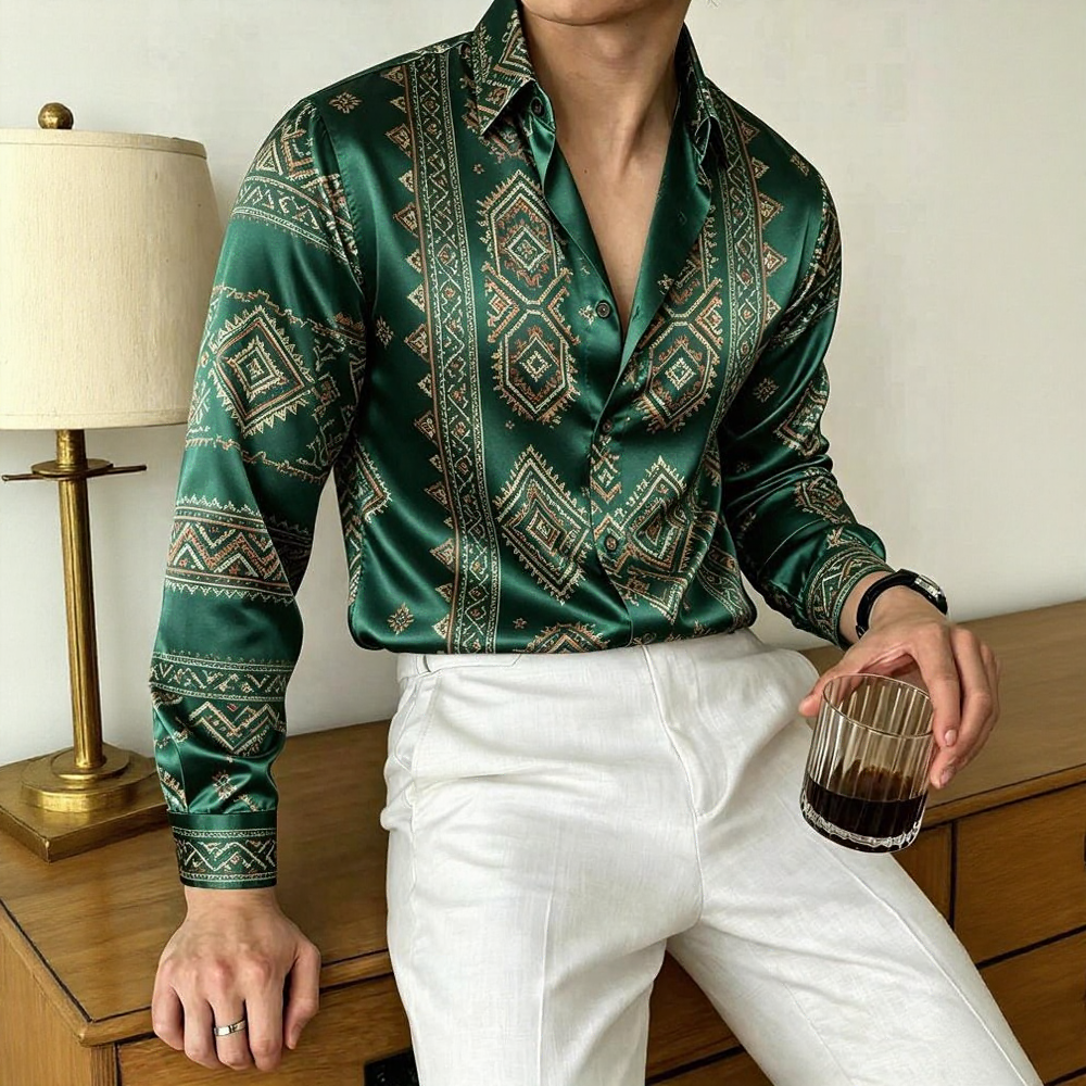 Exotic Totem Collared Casual Shirt (Series 1)