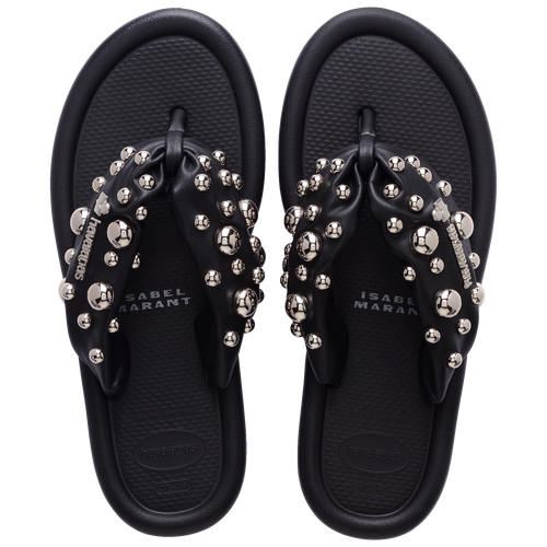 Women's Maxi Puffed Studs Flip Flops