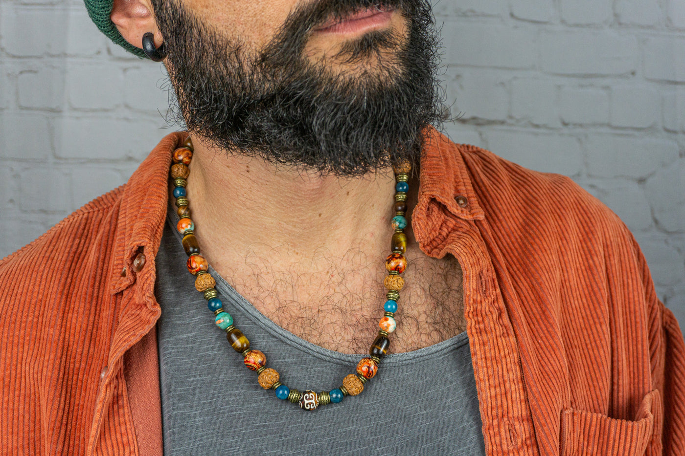 Colorful Multi-Stone Necklace